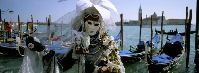 Gerahmter Druck : Venedig Karneval Gerahmter Druck : Venedig Karneval