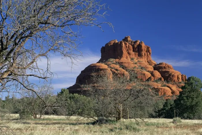 Gerahmter Druck : Blick auf die Bell-Rock Gerahmter Druck : Blick auf die Bell-Rock