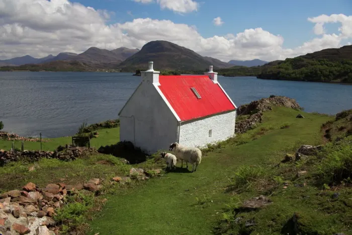 Gerahmter Druck : Blick über Loch Torridon Gerahmter Druck : Blick über Loch Torridon