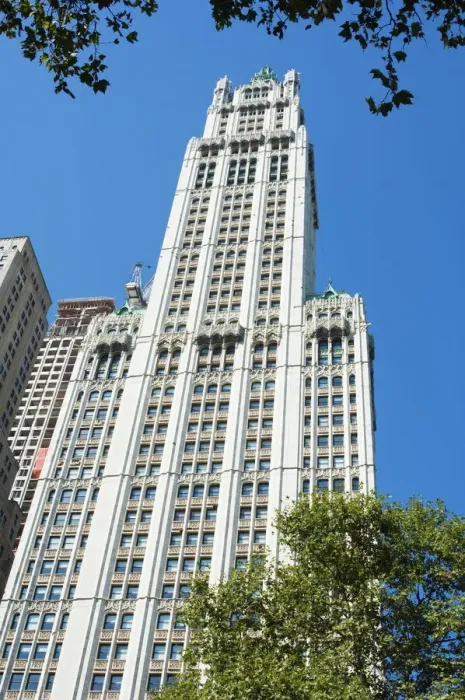 Gerahmter Druck : Das Woolworth-Building Gerahmter Druck : Das Woolworth-Building