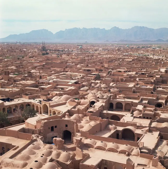 Gerahmter Druck : Yazd, Iran