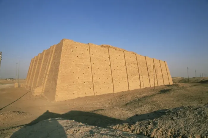 Gerahmter Druck : Ziggurat von Ur Gerahmter Druck : Ziggurat von Ur
