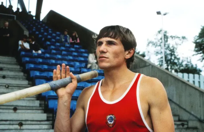 Gerahmter Druck : Sergej Bubka Gerahmter Druck : Sergej Bubka