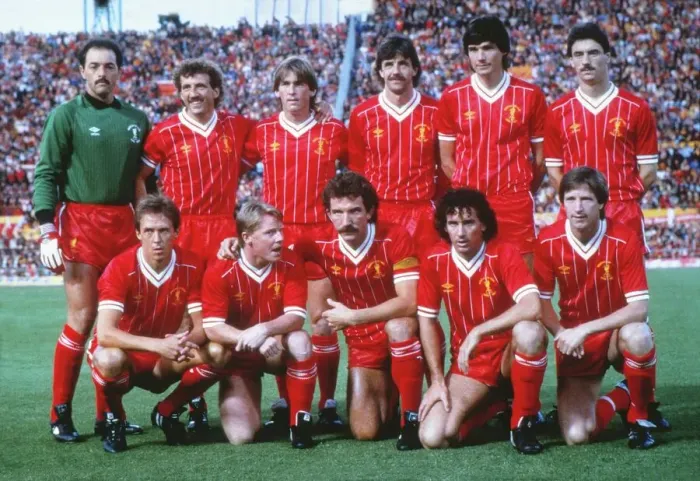 Gerahmter Druck : Liverpool - Europameister 1984 Gerahmter Druck : Liverpool - Europameister 1984