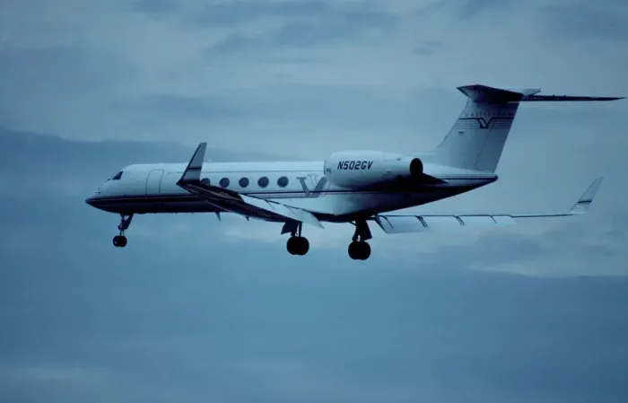 Gerahmter Druck : Gulfstream-V Gerahmter Druck : Gulfstream-V