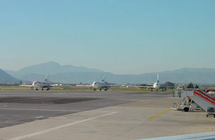 Gerahmter Druck : DC10 Palma de Mallorca