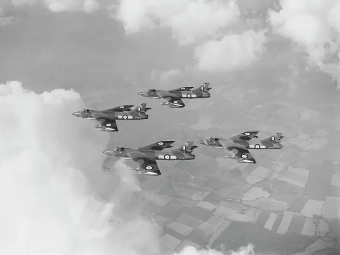 Gerahmter Druck : Hawkjäger. Hawkerei', 'Jäger', 'F6', 'Formation' Gerahmter Druck : Hawkjäger. Hawkerei', 'Jäger', 'F6', 'Formation'