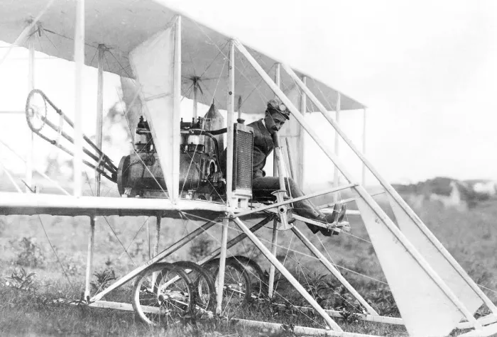 Gerahmter Druck : Orville Wright Gerahmter Druck : Orville Wright