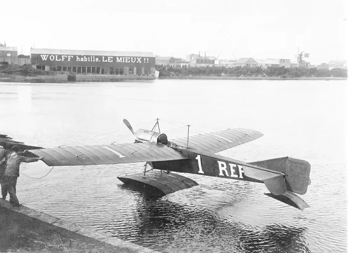 Gerahmter Druck : Reichs Luftfahrt-Prüfungsmonoplan Gerahmter Druck : Reichs Luftfahrt-Prüfungsmonoplan