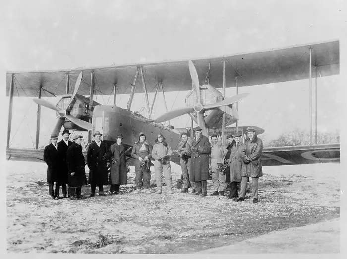 Gerahmter Druck : Vickers Vimy Gerahmter Druck : Vickers Vimy