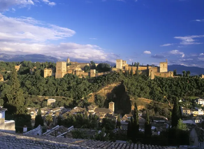 Gerahmter Druck : Die Alhambra in Granada Gerahmter Druck : Die Alhambra in Granada