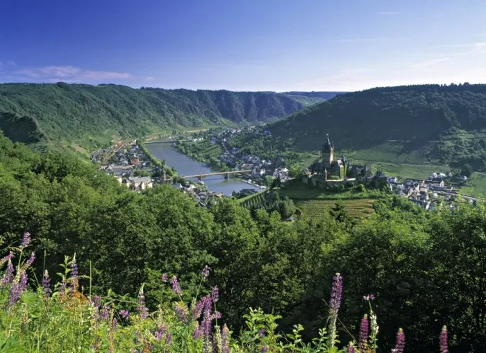 Gerahmter Druck : Cochem, Mosel-Tal Gerahmter Druck : Cochem, Mosel-Tal