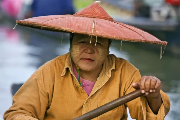 Gerahmter Druck : Birma, Myanmar Gerahmter Druck : Birma, Myanmar