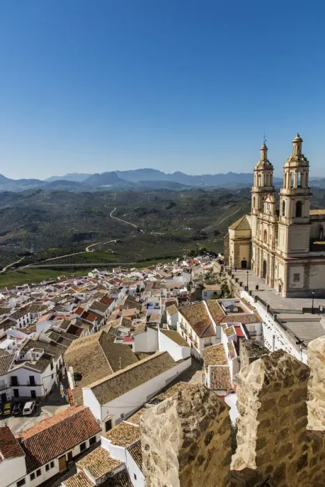 Gerahmter Druck : Olvera, Andaluzien, Spanien Gerahmter Druck : Olvera, Andaluzien, Spanien