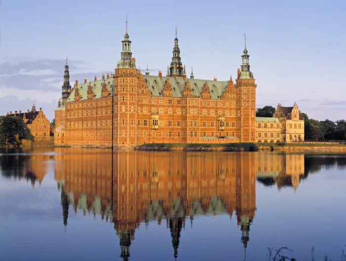 Gerahmter Druck : Schloss Frederiksborg Gerahmter Druck : Schloss Frederiksborg