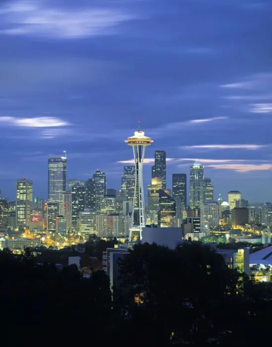 Gerahmter Druck : Seattletalblick Gerahmter Druck : Seattletalblick