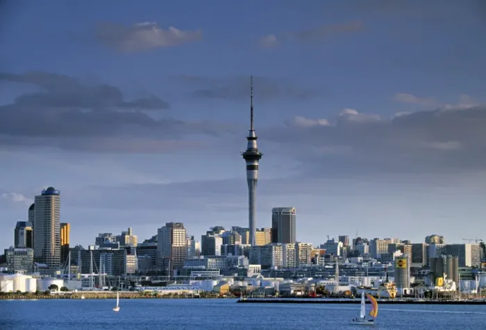 Gerahmter Druck : Aucklander Skyline Gerahmter Druck : Aucklander Skyline