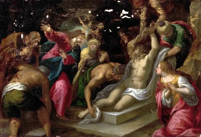 Gerahmter Druck : Die Auferstehung des Lazarus Gerahmter Druck : Die Auferstehung des Lazarus