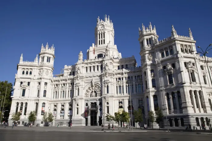Gerahmter Druck : Spanien, Madrid, Hauptpostamt Gerahmter Druck : Spanien, Madrid, Hauptpostamt