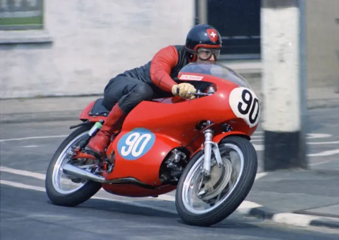 Gerahmter Druck : Graham Sharp (Aermacchi) 1970 Junior TT Gerahmter Druck : Graham Sharp (Aermacchi) 1970 Junior TT
