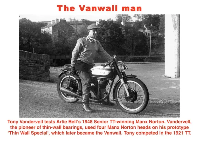 Gerahmter Druck : Der Mann von Vanwall Gerahmter Druck : Der Mann von Vanwall