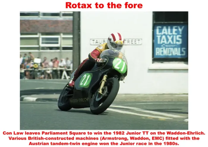 Gerahmter Druck : Rotax vorne Gerahmter Druck : Rotax vorne