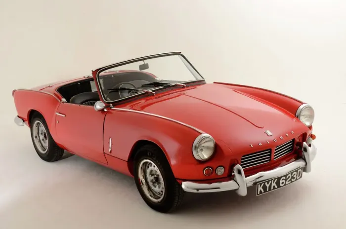 Gerahmter Druck : Triumph Spitfire MK2 1966 Gerahmter Druck : Triumph Spitfire MK2 1966