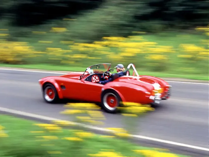 Gerahmter Druck : AC Cobra Superblower Gerahmter Druck : AC Cobra Superblower