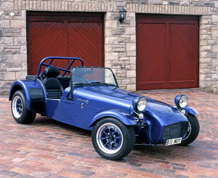 Gerahmter Druck : Caterham Superlight R