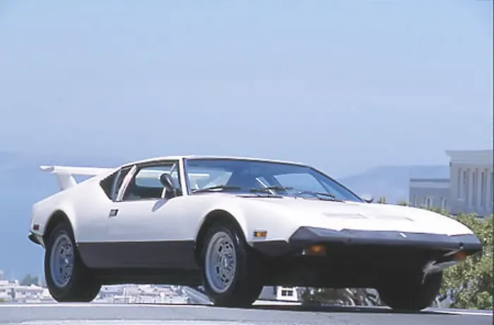 Gerahmter Druck : Die De Tomaso Panther Gerahmter Druck : Die De Tomaso Panther