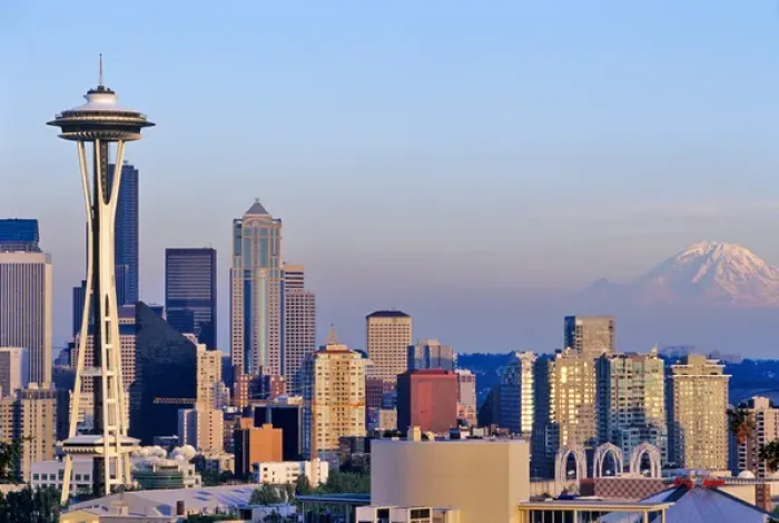 Gerahmter Druck : Seattlet Washington Gerahmter Druck : Seattlet Washington