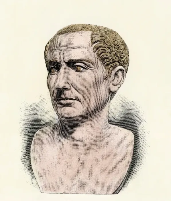 Gerahmter Druck : Juliust Caeser Gerahmter Druck : Juliust Caeser