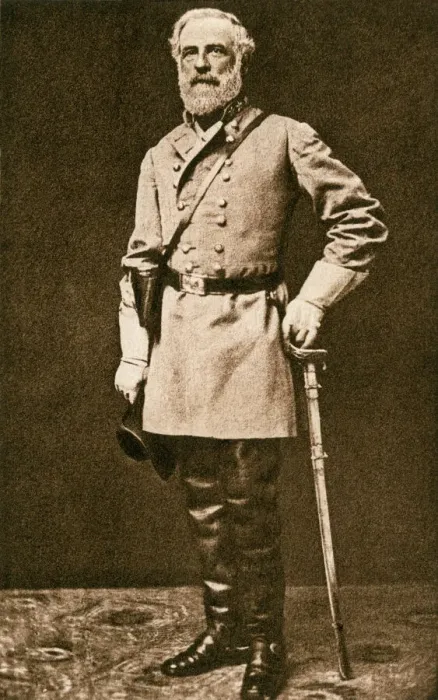 Gerahmter Druck : Konföderierte-General Robert E Lee Gerahmter Druck : Konföderierte-General Robert E Lee