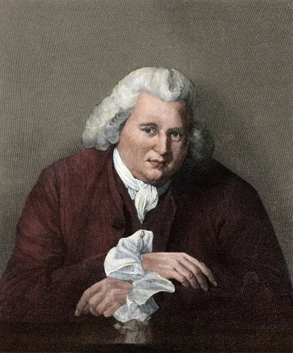 Gerahmter Druck : Erasmus von Darwin Gerahmter Druck : Erasmus von Darwin