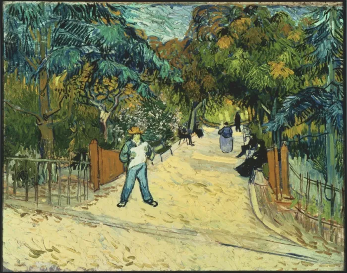 Gerahmter Druck : Grasfleck (1887) Gerahmter Druck : Grasfleck (1887)