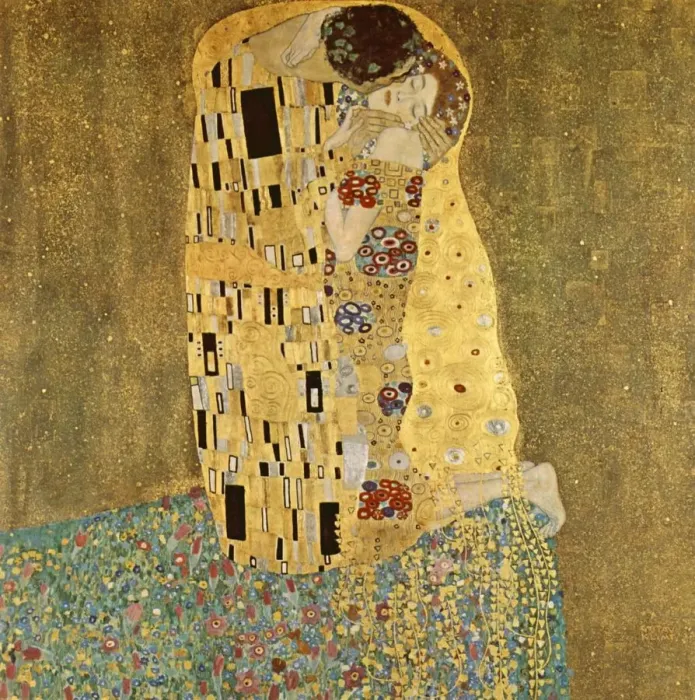 Gerahmter Druck : Gustav Klimt 1862-1918, Die Kirche im Goldraum Gerahmter Druck : Gustav Klimt 1862-1918, Die Kirche im Goldraum