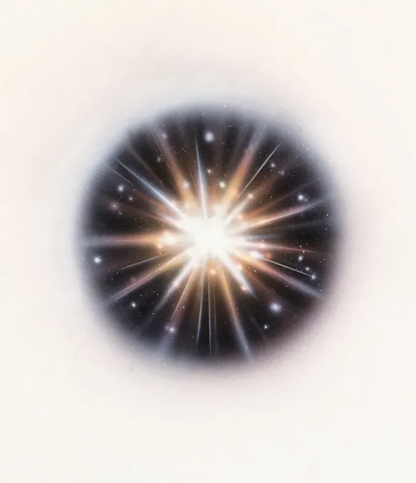 Gerahmter Druck : Supernova