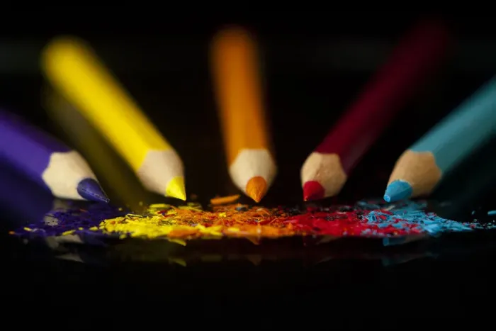 Gerahmter Druck : Farben euren Welt Gerahmter Druck : Farben euren Welt