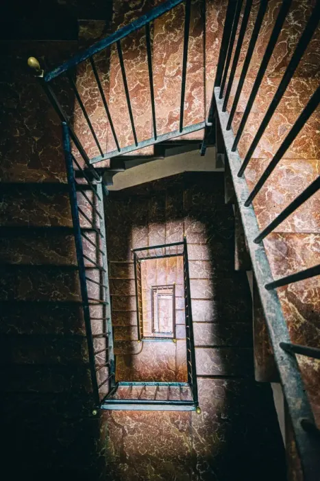 Gerahmter Druck : Die Treppe Gerahmter Druck : Die Treppe