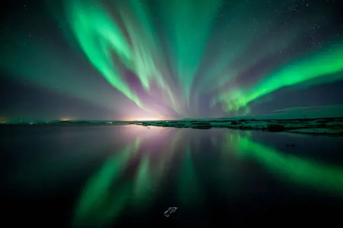 Gerahmter Druck : Die Aurora Engel Gerahmter Druck : Die Aurora Engel