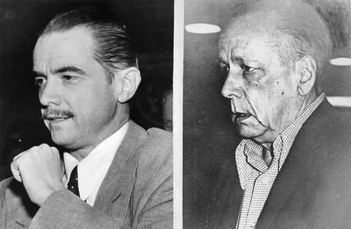 Gerahmter Druck : Der Howard Hughes als Erwachsener und alter Mann? Gerahmter Druck : Der Howard Hughes als Erwachsener und alter Mann?