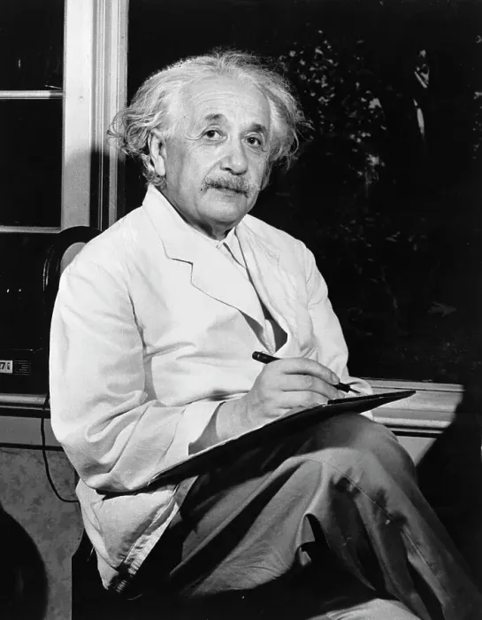 Gerahmter Druck : Physiker Albert Einstein Gerahmter Druck : Physiker Albert Einstein
