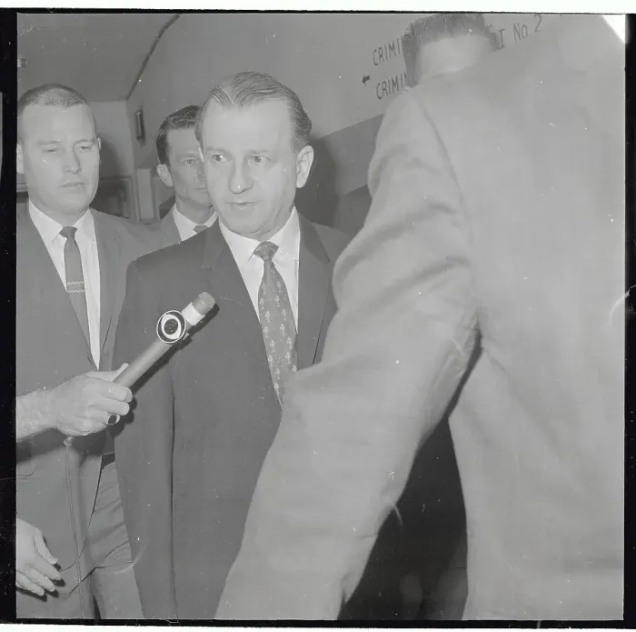 Gerahmter Druck : Porträt von Jack Ruby Gerahmter Druck : Porträt von Jack Ruby