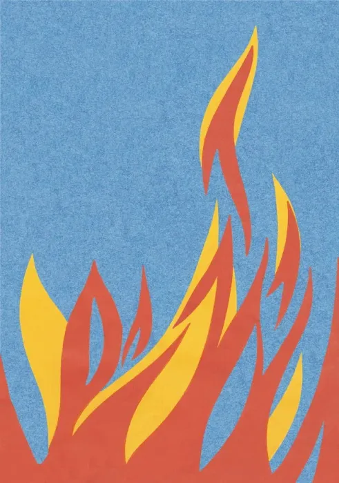 Gerahmter Druck : Fire Gerahmter Druck : Fire