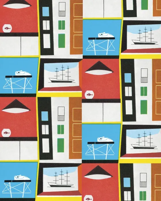 Gerahmter Druck : Pattern Gerahmter Druck : Pattern