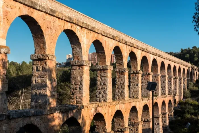 Gerahmter Druck : Brücke von Devilas in Tarragona Gerahmter Druck : Brücke von Devilas in Tarragona