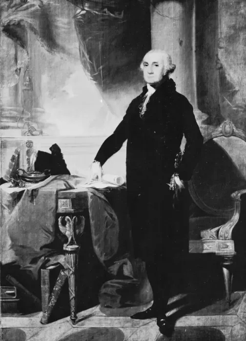 Gerahmter Druck : Georg Washington Gerahmter Druck : Georg Washington