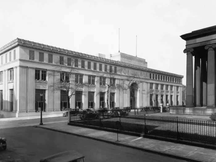 Gerahmter Druck : Bibliothek von Baltimore Gerahmter Druck : Bibliothek von Baltimore