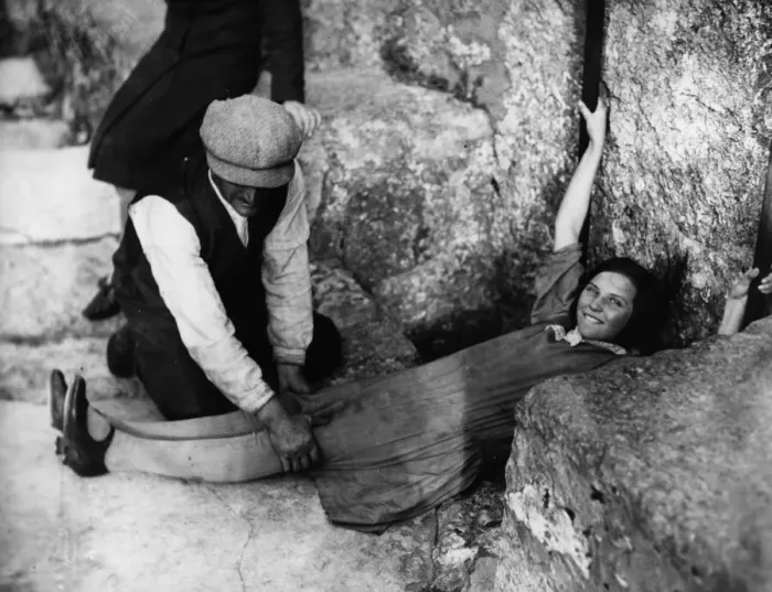 Gerahmter Druck : Der Blarneysche Stein Gerahmter Druck : Der Blarneysche Stein