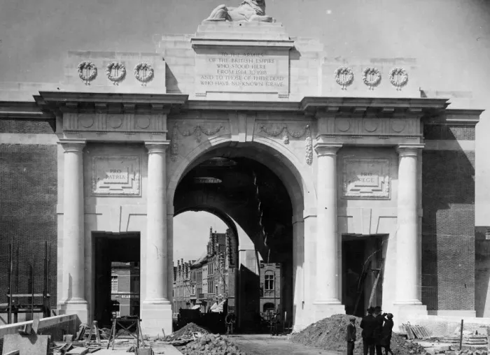 Gerahmter Druck : Die Menin-Gate Gerahmter Druck : Die Menin-Gate